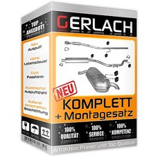 Auspuff für Opel Signum Vectra C Kombi 1.8i 2005-2008 Z18XER Auspuffanlage *3786