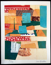 Kurt Schwitters Lithographie
