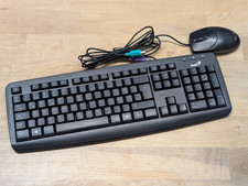 Genius KM 110X Black PS/2 Desktop Tastatur schwarz