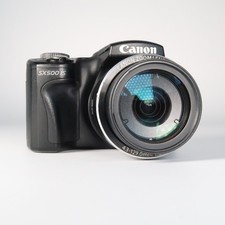Canon PowerShot SX500 IS Digitalkamera 30x Zoom Bridgekamera, Case