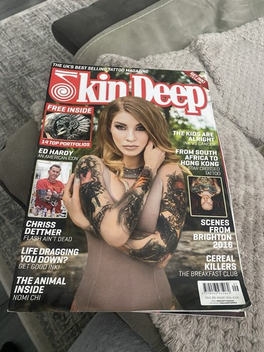 Skin deep tattoo magazine - tattoo,