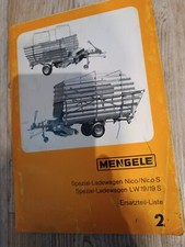 Mengele spezial ladewagen Nico