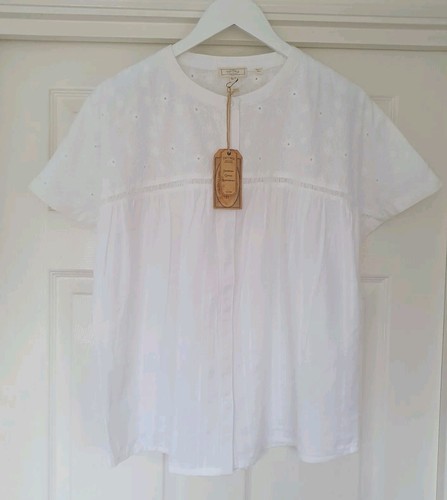 Fat face paulina top broderie - face,