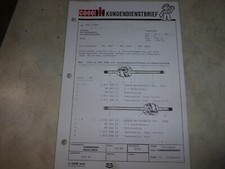 Case IH Kundendienstbrief