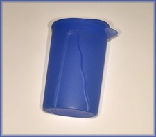 Tupperware Junge Welle Kanne 1 Liter blau Tupper Saft,-Milchkanne Vorführmodel