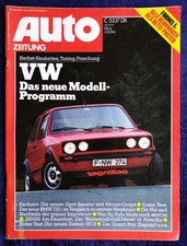 Auto Zeitung 16/1977  BMW 733i