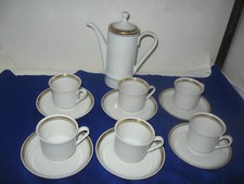 Mokka Service Kahla für 6