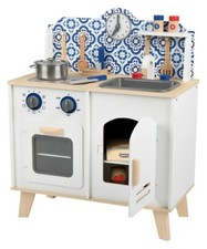 Playtive Holz Spielküche Spielzeug Küche Kinderküche Herd Backofen Spüle