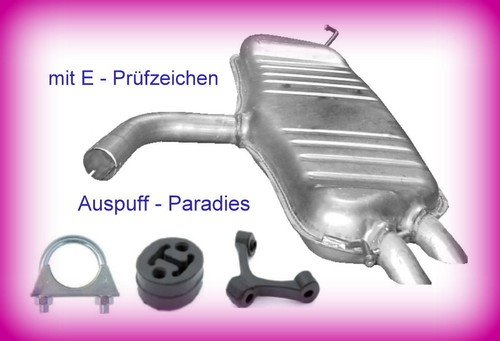 Endschalldämpfer auspuff für - endschalldämpfer,