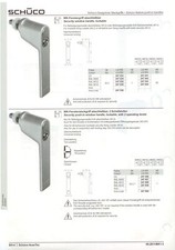 Schüco Steckgriff Fenstergriff abschließbar ALU matt CO 1 Schlüssel