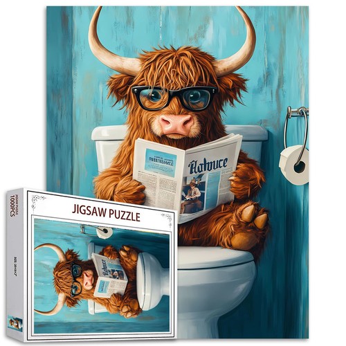 Erwachsene puzzle hochland kuh - hochland,