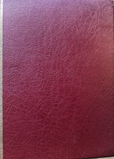 NUMIS Münzalbum für 100 Gedenkmünzen 40x40mm Fächer + Zwischenblättern Bordeaux