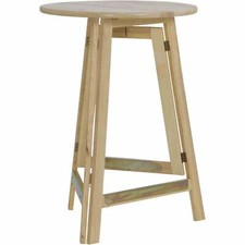 HOLZ-STEHBIERTISCH STEHBIERTISCH 78CM KLAPPBAR Gartentisch Tisch Klapptisch Neu