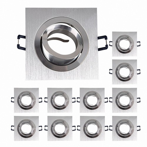 10x einbaurahmen mr16 set 80mm - 10x,