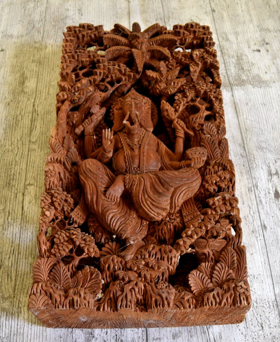 Holz ganesha statue - holz,