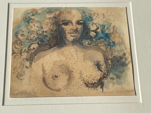 Aquarell frau mädchen - aquarell,