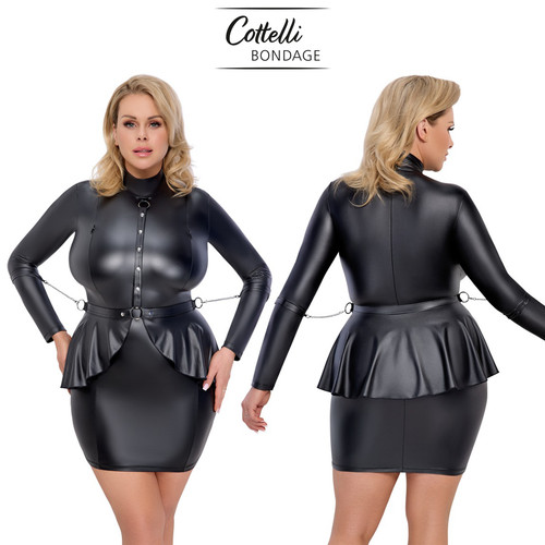 Cottelli bondage minikleid - cottelli,