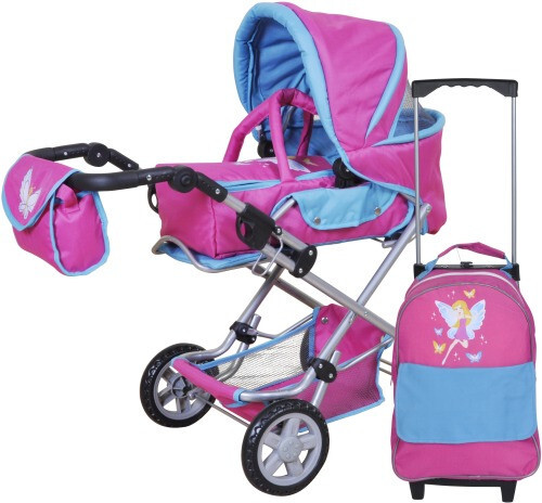 Puppen kombiwagen luke mit - puppen,