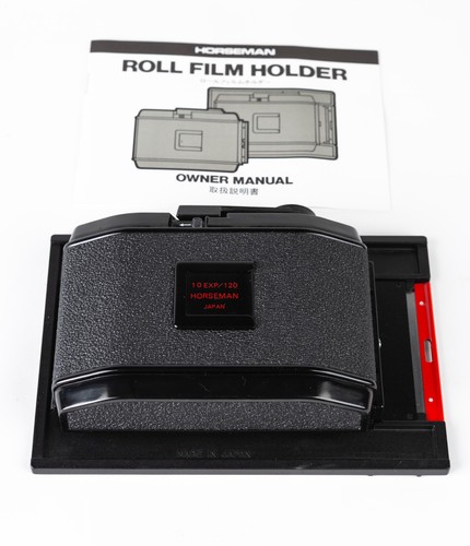 Horseman roll film holder type