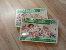 Modellbausatz 1/72 Militär Figuren Neu Esci-Ertl versiegelt Br. Infanterie  WW 2