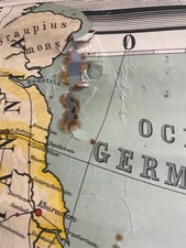 Vintage Schulkarte, Die