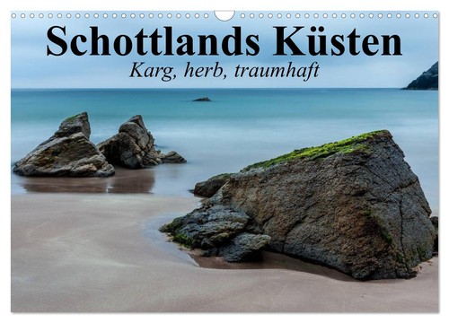 Schottlands küsten karg - schottlands,