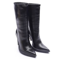 Stiefel Off-White Schwarz 39