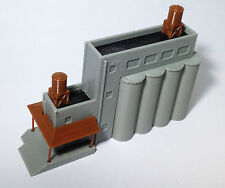 Outland Models Modelleisenbahn Miniatur Industrieanlage Getreidesilos Spur N