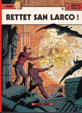 L. Frank Band 9 "Rettet San Larco !", Carlsen Erstauflage 1985 - Neuwertig