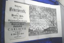 Beschreibung des Feuerwerks 1742 (HH54) FAKSIMILE Hamburg Archiv Verlag