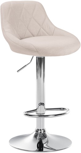 Barhocker lazio stoff chrom - barhocker,