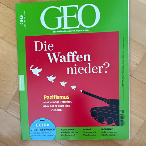 Geo märz 2023 - geo, waffen