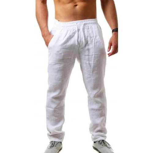 Herren leinenhose stoffhose - herren,