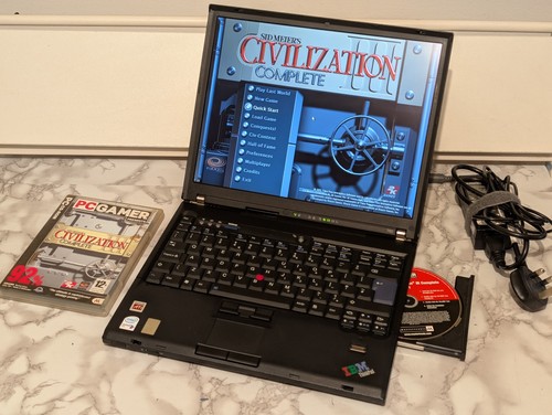 Retro windows ibm thinkpad - windows, xp
