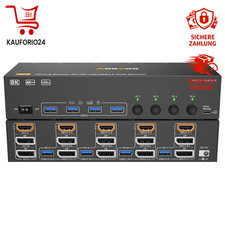 KVM Switch 3 Monitore 4 PC