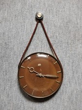 Wanduhr Wohnzimmer JPG Halle DDR Vintage Retro 70er