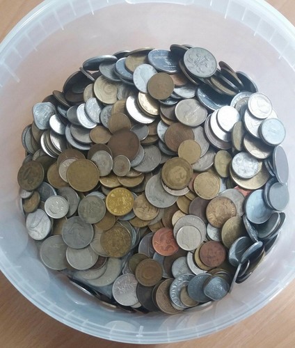 Kilogramm münzen aus aller - 1,