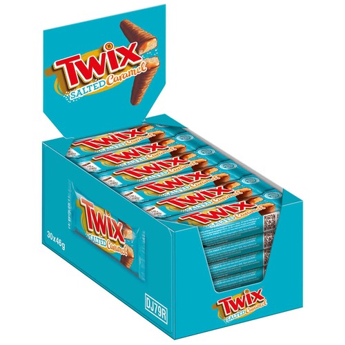 Twix salted caramel 46g - twix, 30×46g
