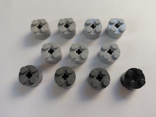 11x lego stein - rund, 3941