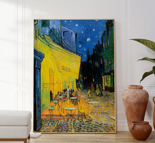 Van gogh cafe terrasse bei - van,