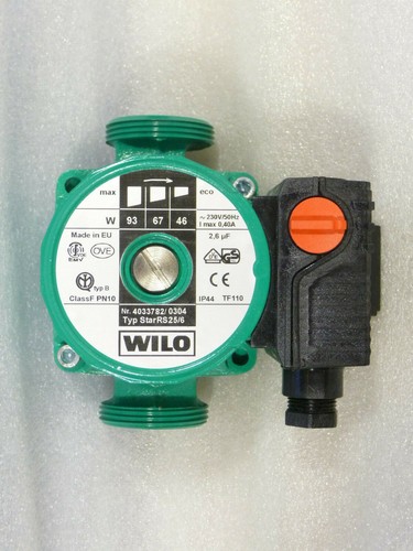 Wilo 6 heizungspumpe - rs, /