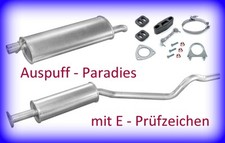 Abgasanlage Auspuff für Opel