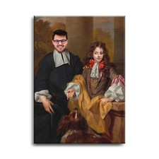 Ihr Foto auf Leinwand Ihr eigenes Foto als Königliche Familie Tiere Hunde Katzen