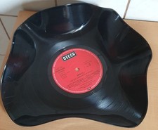 SCHALLPLATTENSCHALE Vinyl Platte Schüssel Schale Retro Plattenschüssel LP 