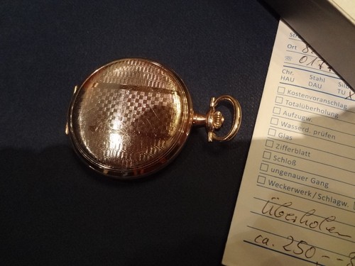 Savonette taschenuhr ca - savonette, k.j.ca