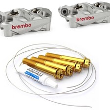 Titan Bremssattelschrauben Ducati Panigale Streetfighter V4 2025 Brembo Hypure