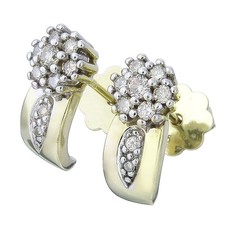 Ohrstecker Halbcreolen