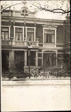 Foto Ak Hamburg, Villa, Vorderansicht, Zaun - 3721258