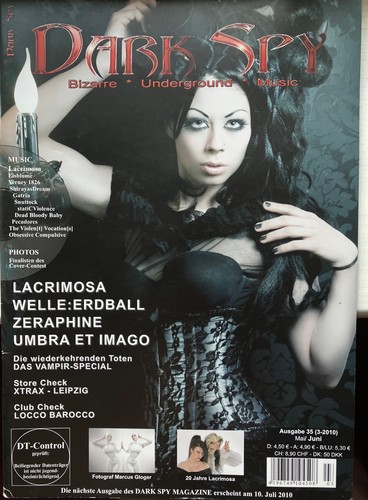 Rare dark spy - dark, magazine
