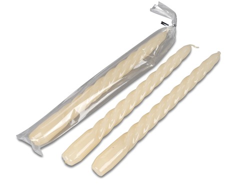 Spitzkerze stabkerze gedreht - spitzkerze,,